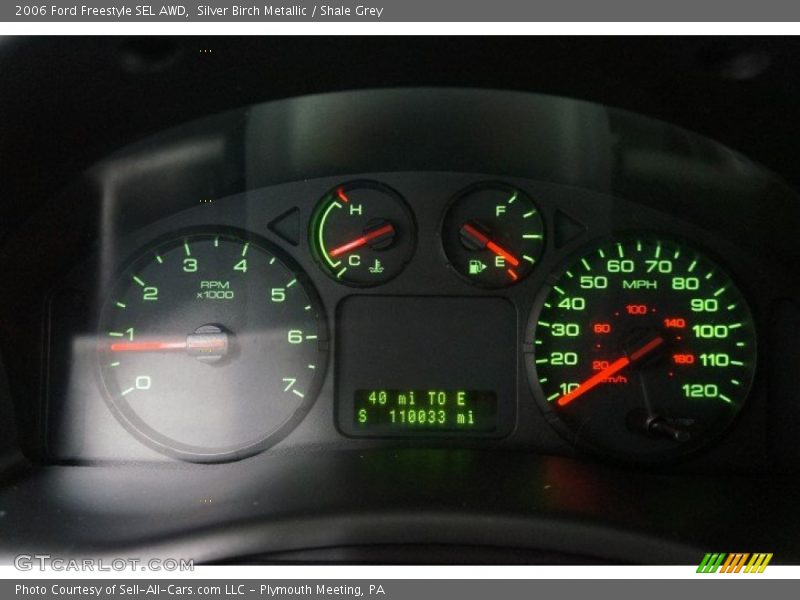 Silver Birch Metallic / Shale Grey 2006 Ford Freestyle SEL AWD