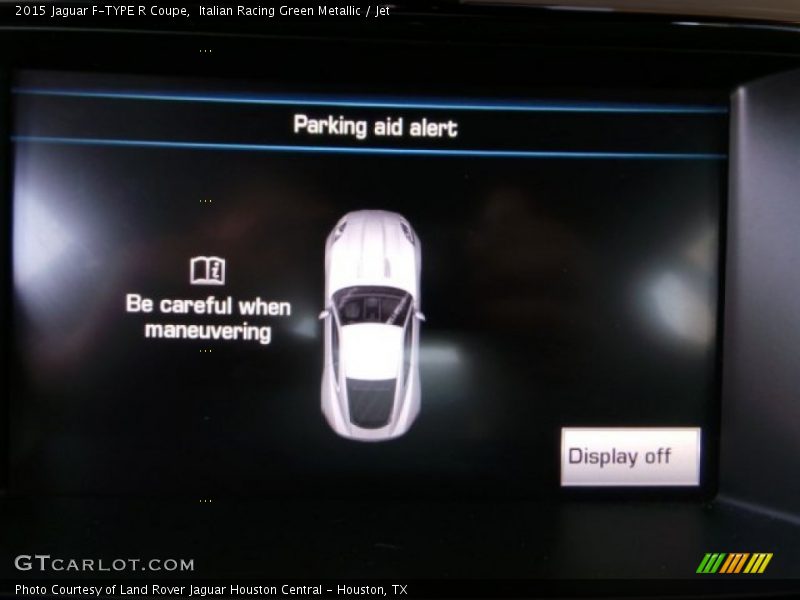 Italian Racing Green Metallic / Jet 2015 Jaguar F-TYPE R Coupe