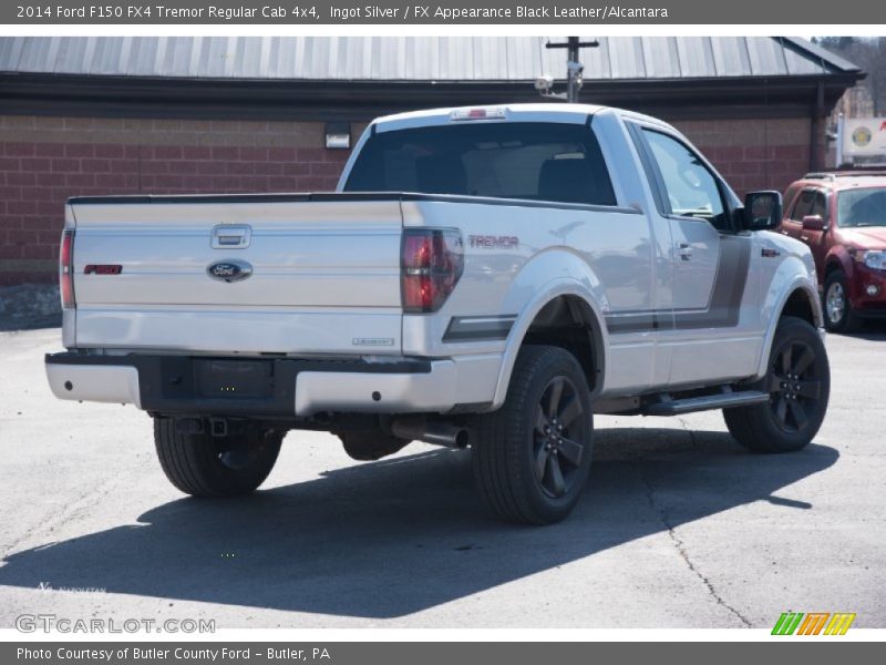 Ingot Silver / FX Appearance Black Leather/Alcantara 2014 Ford F150 FX4 Tremor Regular Cab 4x4