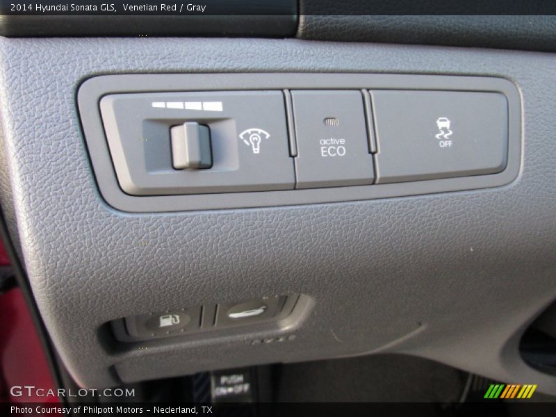 Venetian Red / Gray 2014 Hyundai Sonata GLS
