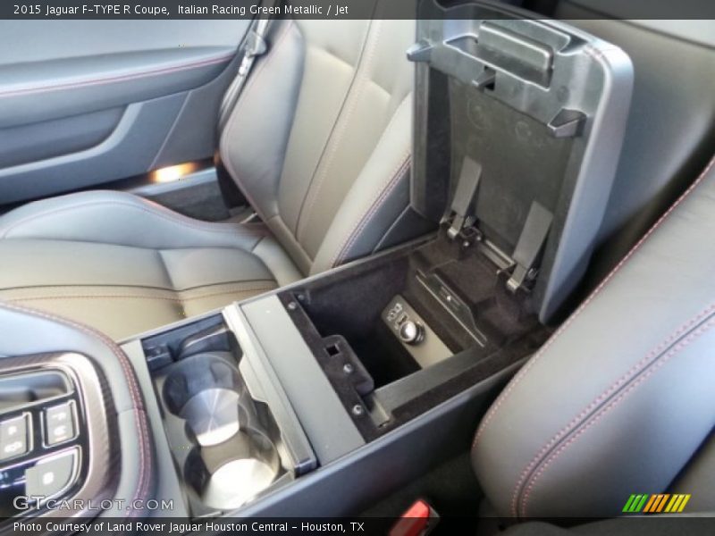 Italian Racing Green Metallic / Jet 2015 Jaguar F-TYPE R Coupe