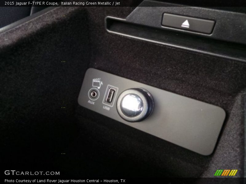 Italian Racing Green Metallic / Jet 2015 Jaguar F-TYPE R Coupe