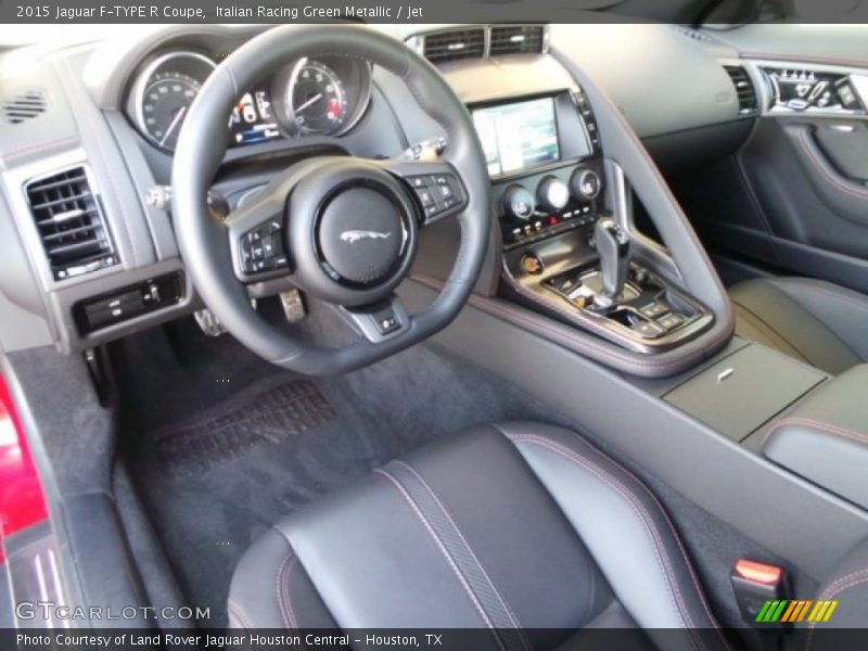 Italian Racing Green Metallic / Jet 2015 Jaguar F-TYPE R Coupe