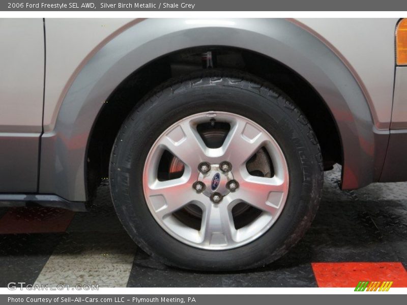 Silver Birch Metallic / Shale Grey 2006 Ford Freestyle SEL AWD