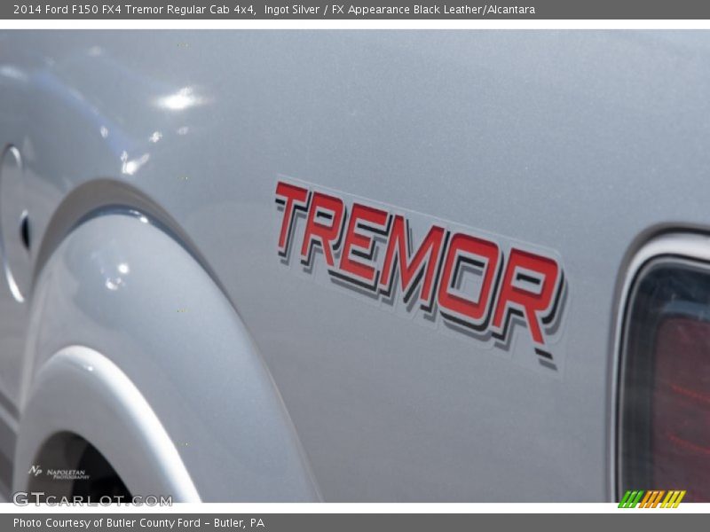 Ingot Silver / FX Appearance Black Leather/Alcantara 2014 Ford F150 FX4 Tremor Regular Cab 4x4