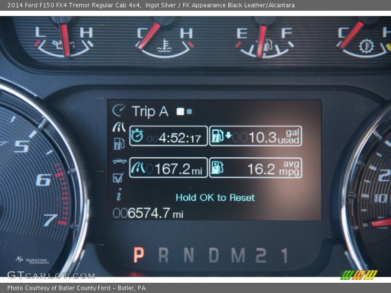 Ingot Silver / FX Appearance Black Leather/Alcantara 2014 Ford F150 FX4 Tremor Regular Cab 4x4