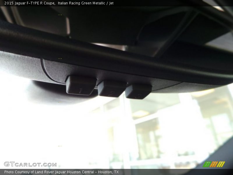 Italian Racing Green Metallic / Jet 2015 Jaguar F-TYPE R Coupe