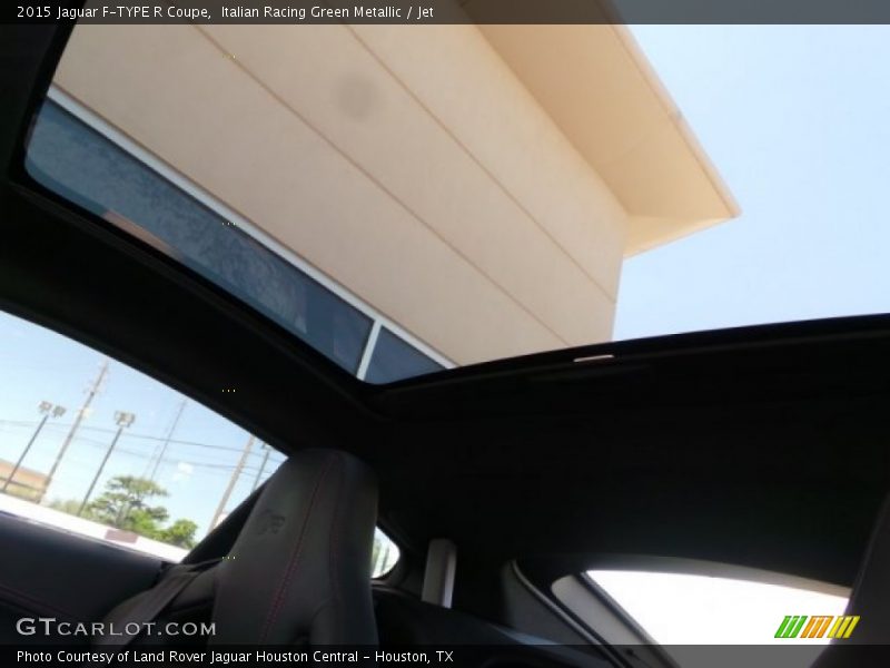 Italian Racing Green Metallic / Jet 2015 Jaguar F-TYPE R Coupe