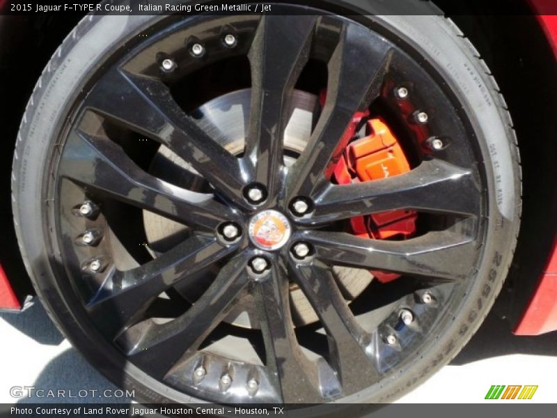 Italian Racing Green Metallic / Jet 2015 Jaguar F-TYPE R Coupe
