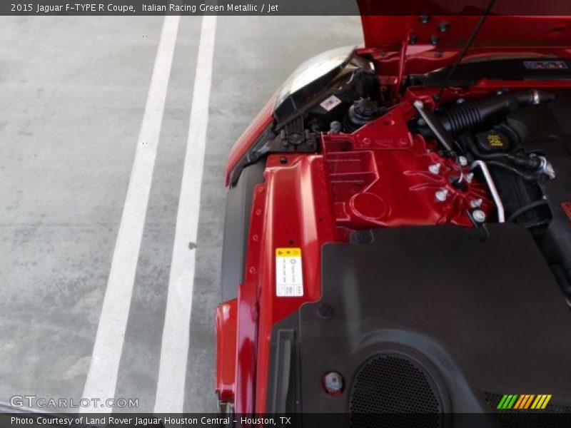 Italian Racing Green Metallic / Jet 2015 Jaguar F-TYPE R Coupe