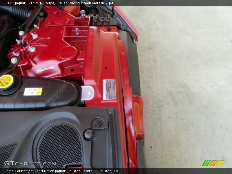 Italian Racing Green Metallic / Jet 2015 Jaguar F-TYPE R Coupe