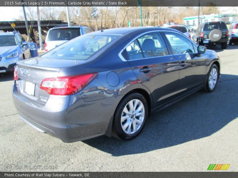 Carbide Gray Metallic / Slate Black 2015 Subaru Legacy 2.5i Premium