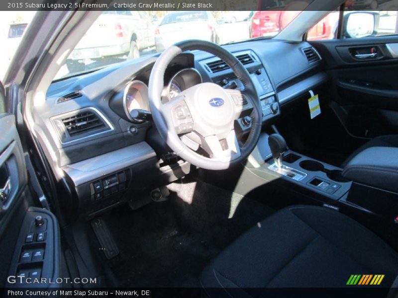 Carbide Gray Metallic / Slate Black 2015 Subaru Legacy 2.5i Premium