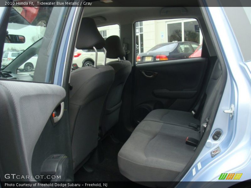 Tidewater Blue Metallic / Gray 2010 Honda Fit