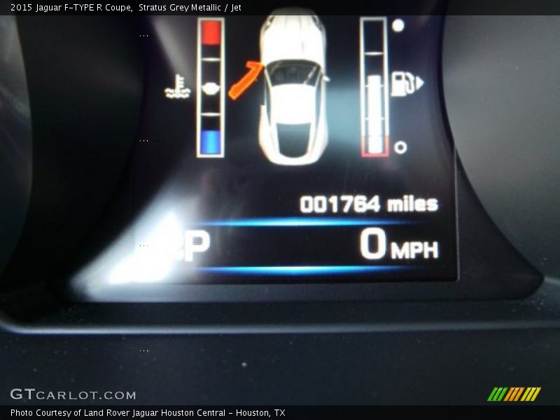 Stratus Grey Metallic / Jet 2015 Jaguar F-TYPE R Coupe