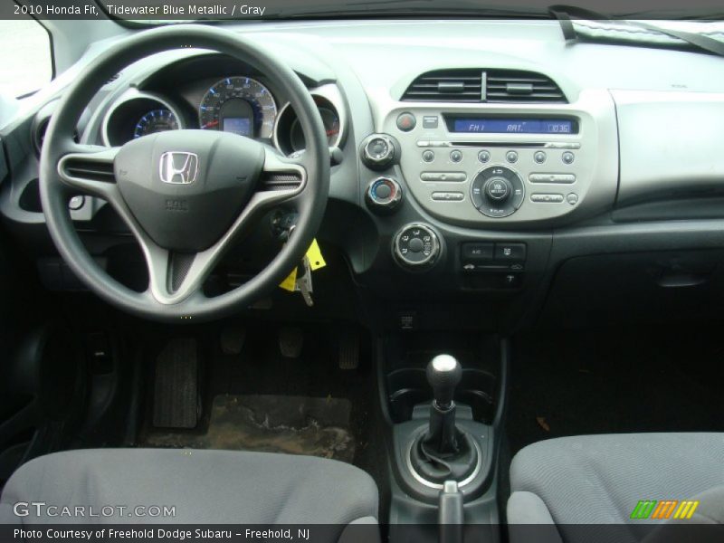 Tidewater Blue Metallic / Gray 2010 Honda Fit