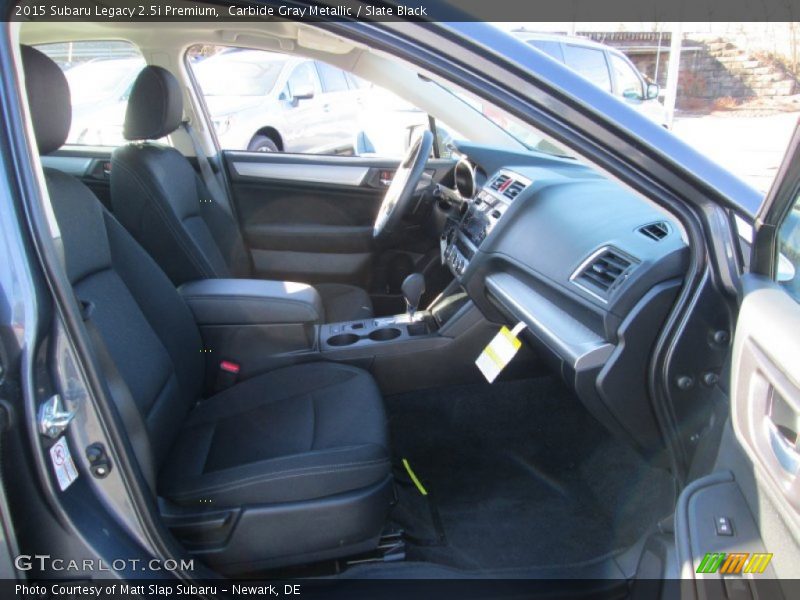 Carbide Gray Metallic / Slate Black 2015 Subaru Legacy 2.5i Premium