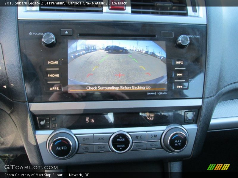 Carbide Gray Metallic / Slate Black 2015 Subaru Legacy 2.5i Premium