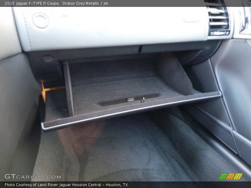 Stratus Grey Metallic / Jet 2015 Jaguar F-TYPE R Coupe