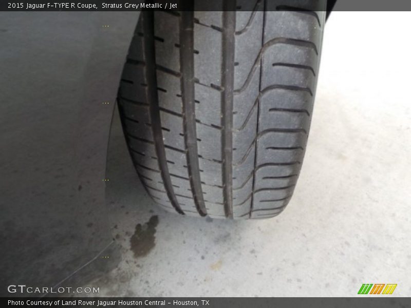 Stratus Grey Metallic / Jet 2015 Jaguar F-TYPE R Coupe