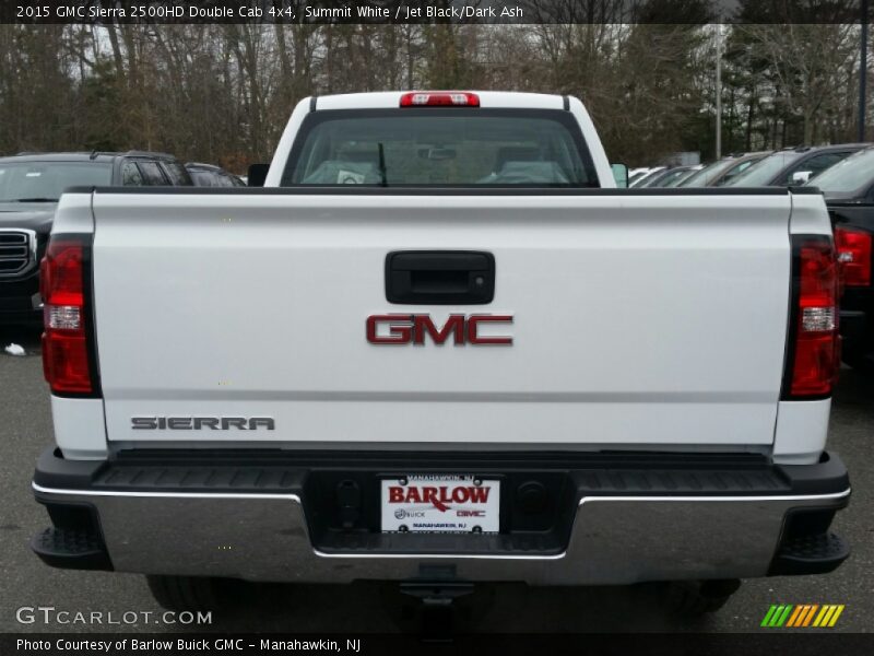 Summit White / Jet Black/Dark Ash 2015 GMC Sierra 2500HD Double Cab 4x4