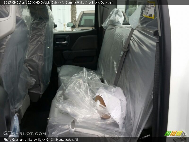 Summit White / Jet Black/Dark Ash 2015 GMC Sierra 2500HD Double Cab 4x4