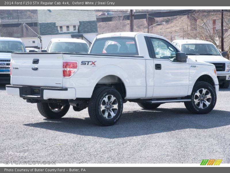 Oxford White / Steel Grey 2014 Ford F150 STX Regular Cab 4x4