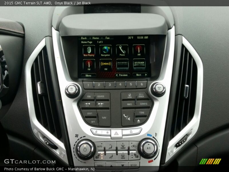 Controls of 2015 Terrain SLT AWD