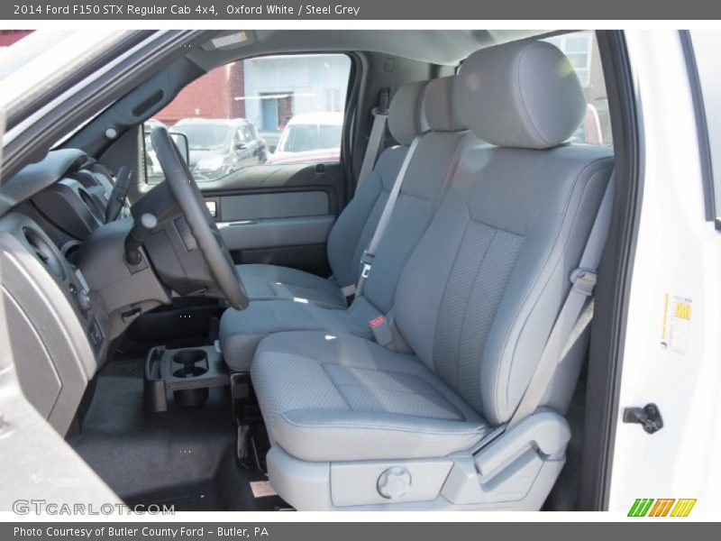 Front Seat of 2014 F150 STX Regular Cab 4x4