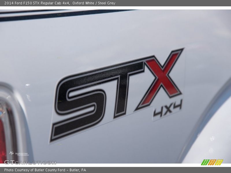 Oxford White / Steel Grey 2014 Ford F150 STX Regular Cab 4x4