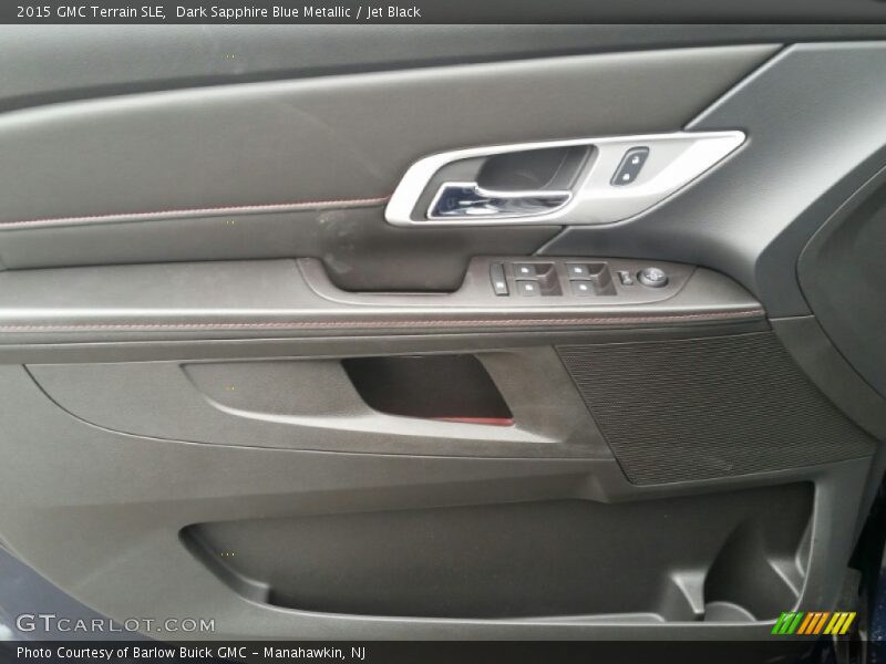 Dark Sapphire Blue Metallic / Jet Black 2015 GMC Terrain SLE