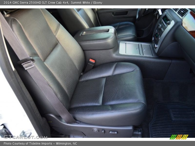 Summit White / Ebony 2014 GMC Sierra 2500HD SLT Crew Cab 4x4