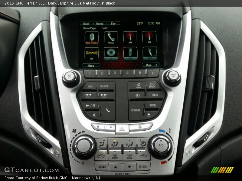 Dark Sapphire Blue Metallic / Jet Black 2015 GMC Terrain SLE