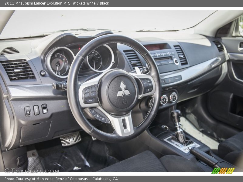 Black Interior - 2011 Lancer Evolution MR 