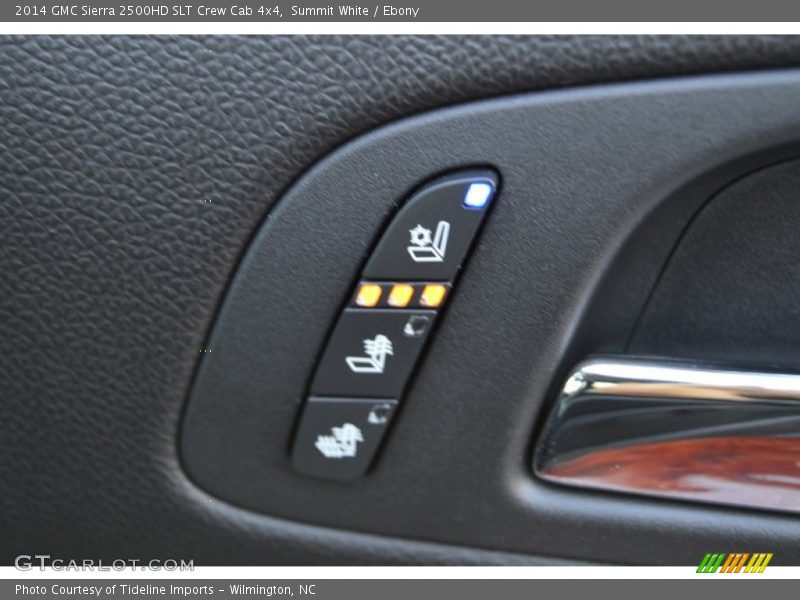 Summit White / Ebony 2014 GMC Sierra 2500HD SLT Crew Cab 4x4