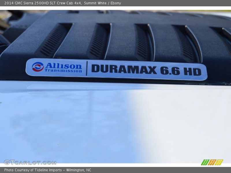 Summit White / Ebony 2014 GMC Sierra 2500HD SLT Crew Cab 4x4