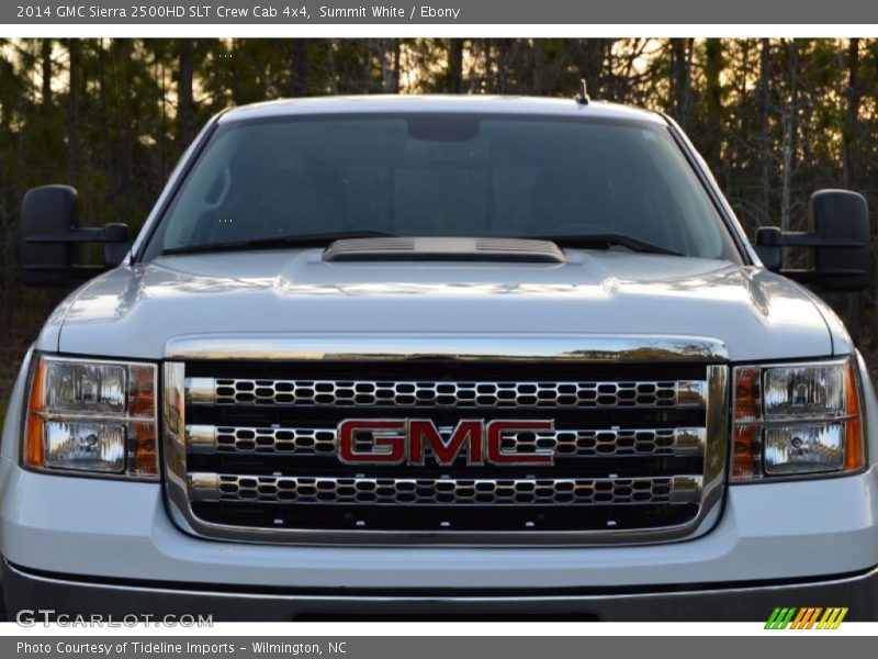 Summit White / Ebony 2014 GMC Sierra 2500HD SLT Crew Cab 4x4