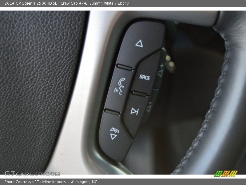 Summit White / Ebony 2014 GMC Sierra 2500HD SLT Crew Cab 4x4