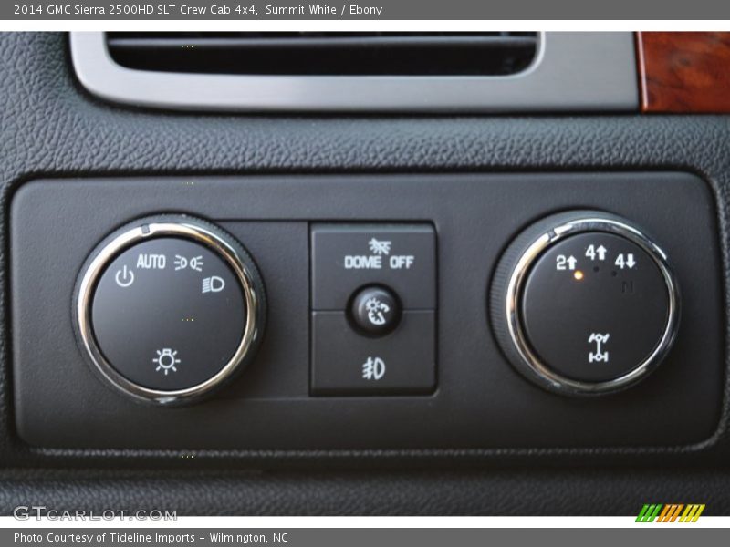Summit White / Ebony 2014 GMC Sierra 2500HD SLT Crew Cab 4x4