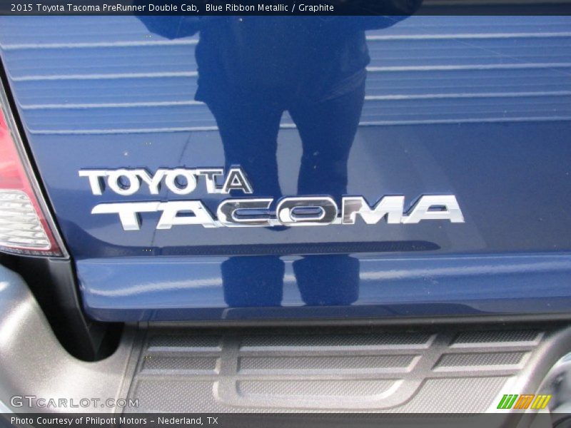 Blue Ribbon Metallic / Graphite 2015 Toyota Tacoma PreRunner Double Cab