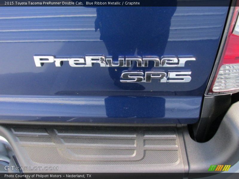 Blue Ribbon Metallic / Graphite 2015 Toyota Tacoma PreRunner Double Cab