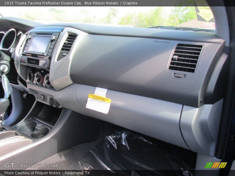 Blue Ribbon Metallic / Graphite 2015 Toyota Tacoma PreRunner Double Cab