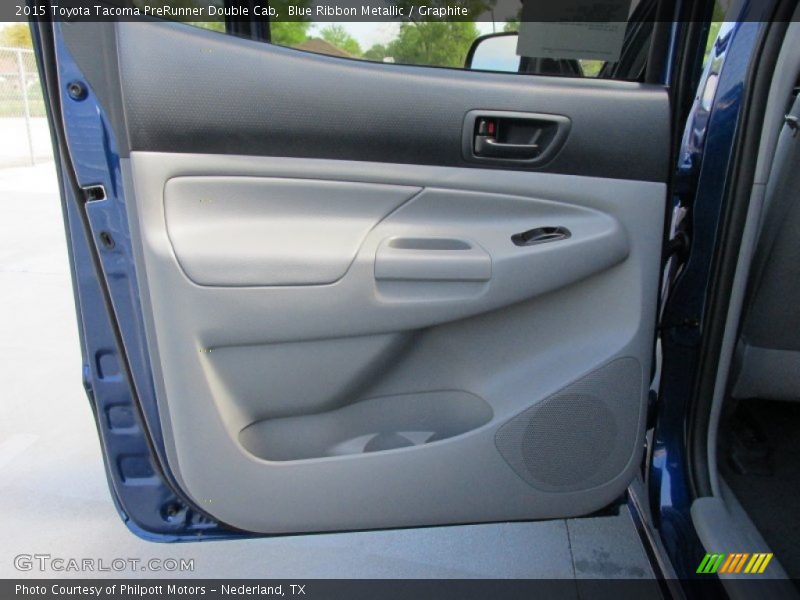Blue Ribbon Metallic / Graphite 2015 Toyota Tacoma PreRunner Double Cab