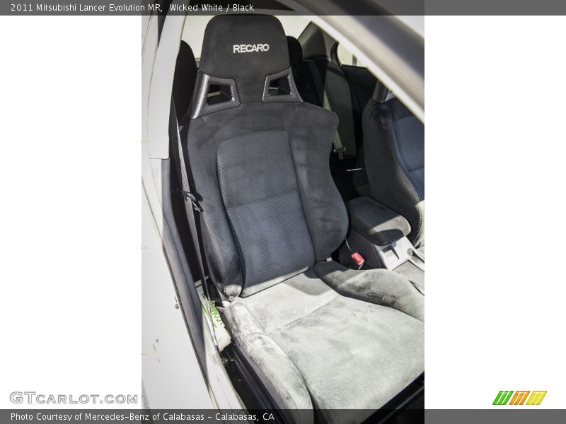 Wicked White / Black 2011 Mitsubishi Lancer Evolution MR