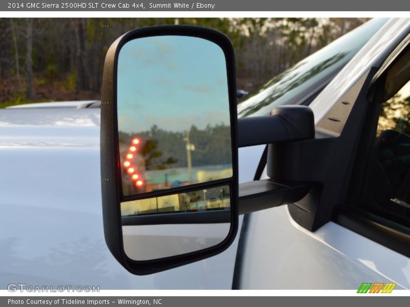 Summit White / Ebony 2014 GMC Sierra 2500HD SLT Crew Cab 4x4