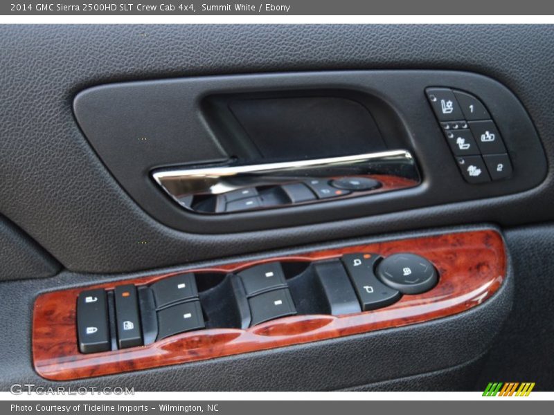Summit White / Ebony 2014 GMC Sierra 2500HD SLT Crew Cab 4x4