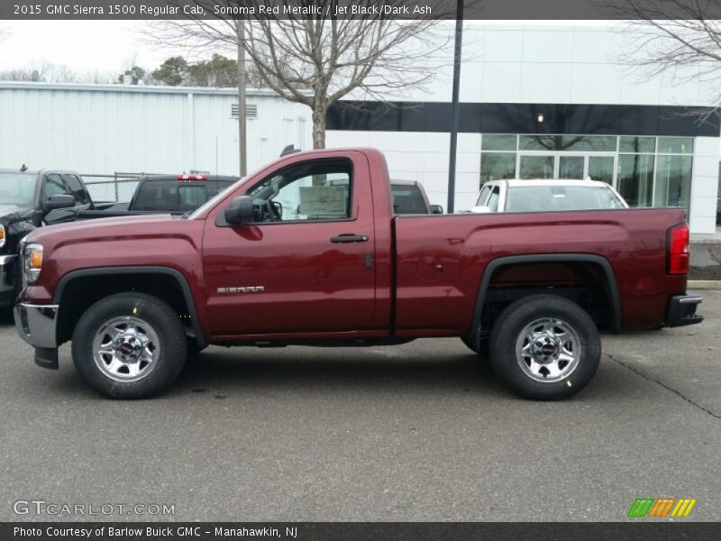  2015 Sierra 1500 Regular Cab Sonoma Red Metallic