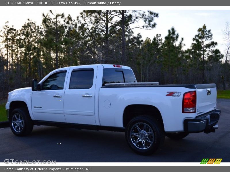 Summit White / Ebony 2014 GMC Sierra 2500HD SLT Crew Cab 4x4