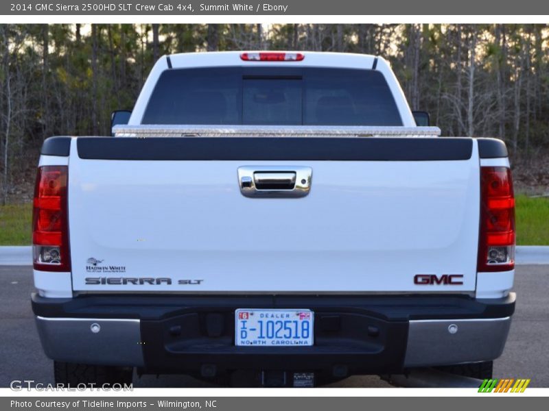 Summit White / Ebony 2014 GMC Sierra 2500HD SLT Crew Cab 4x4
