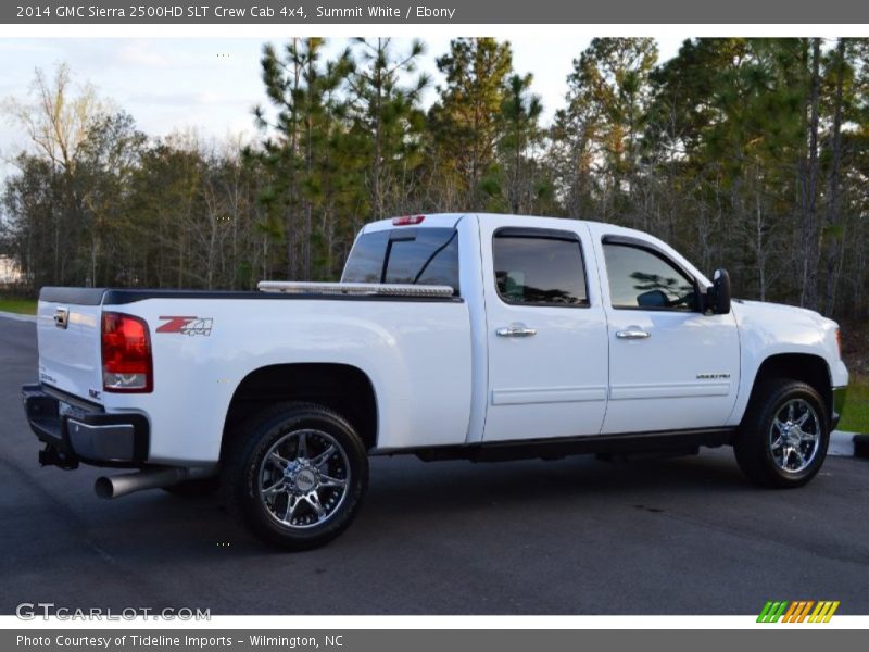 Summit White / Ebony 2014 GMC Sierra 2500HD SLT Crew Cab 4x4